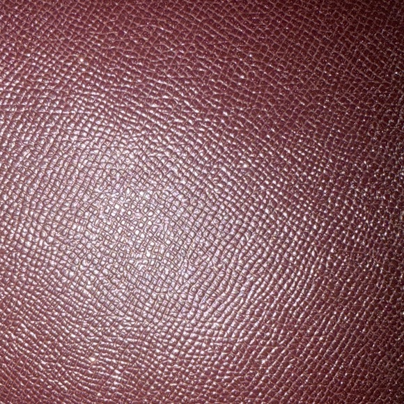 Coach Glittery Brown Leather Tote with Floral Scarf - Picture 2 of 15